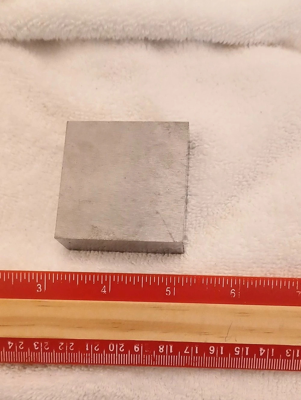 Gray Rectangular Block Sculpture Decor - Picture 2 of 6